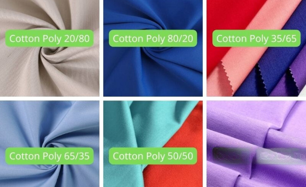 Phân loại vải cotton poly chi tiết