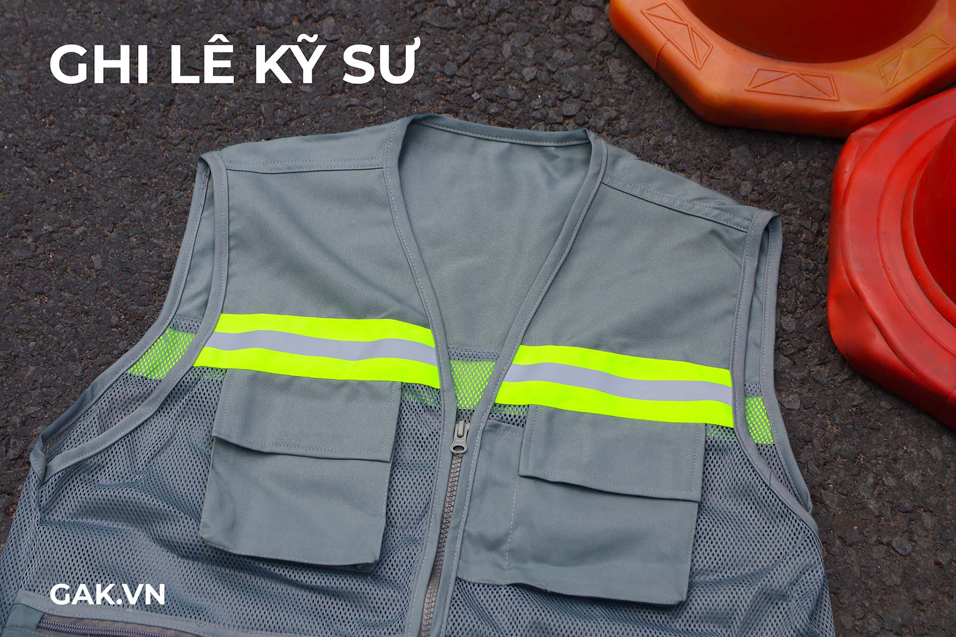 Áo phản quang chính hãng GAKVN