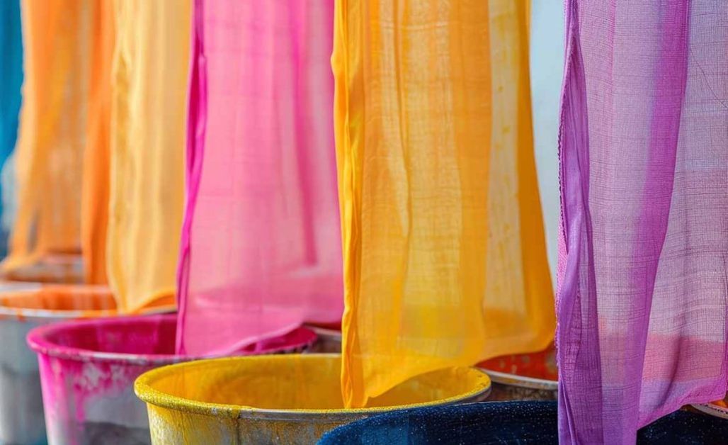 Chọn chất liệu phù hợp như cotton, linen, lanh, lụa hoặc len sẽ thấm màu tốt hơn so với các sợi tổng hợp.