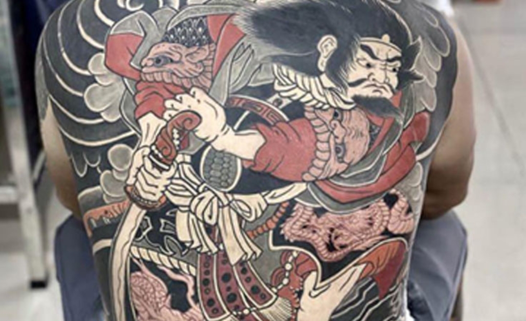 Hình xăm Samurai Nhật cổ