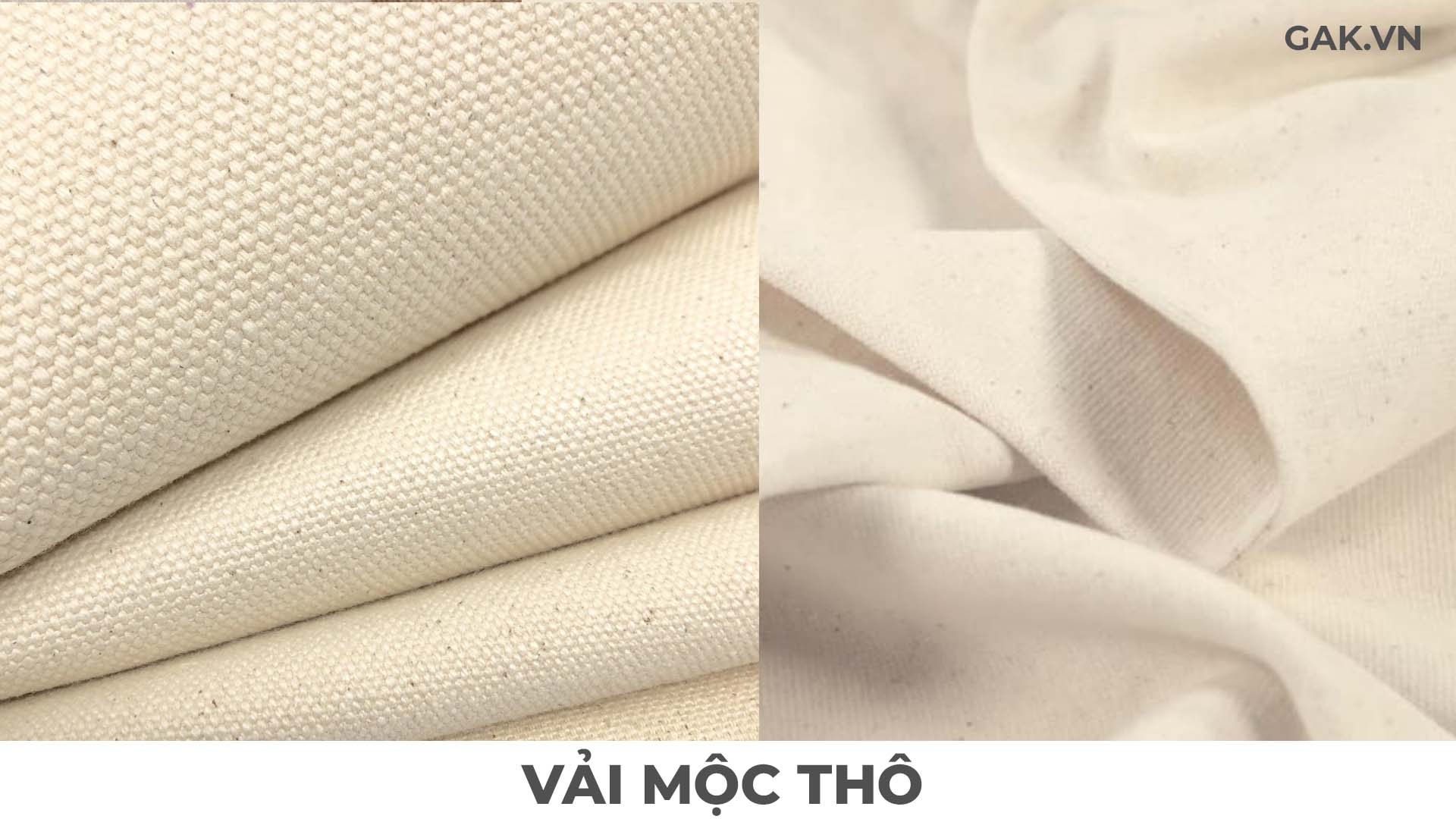 Nguồn gốc của vải mộc thô