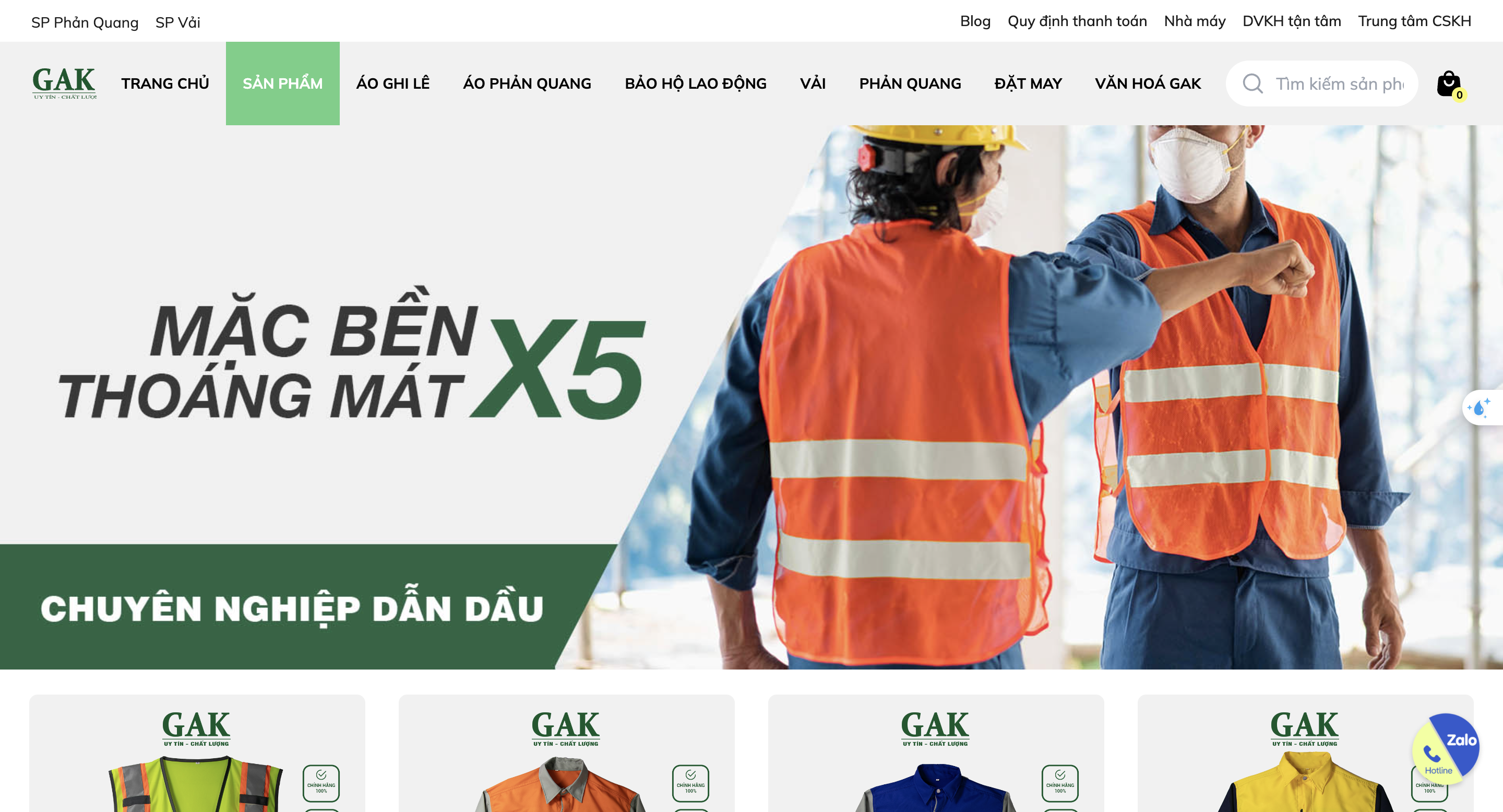 GAK mang đến sự đa dạng trong từng mẫu mã giày bảo hộ với chất lượng đạt chuẩn quốc tế.