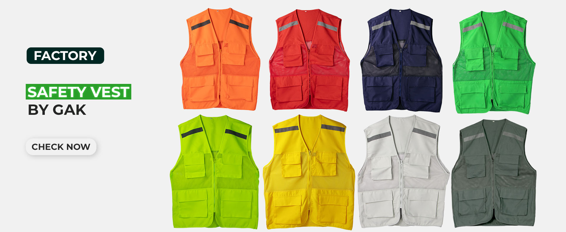 Quality gile safety vest models