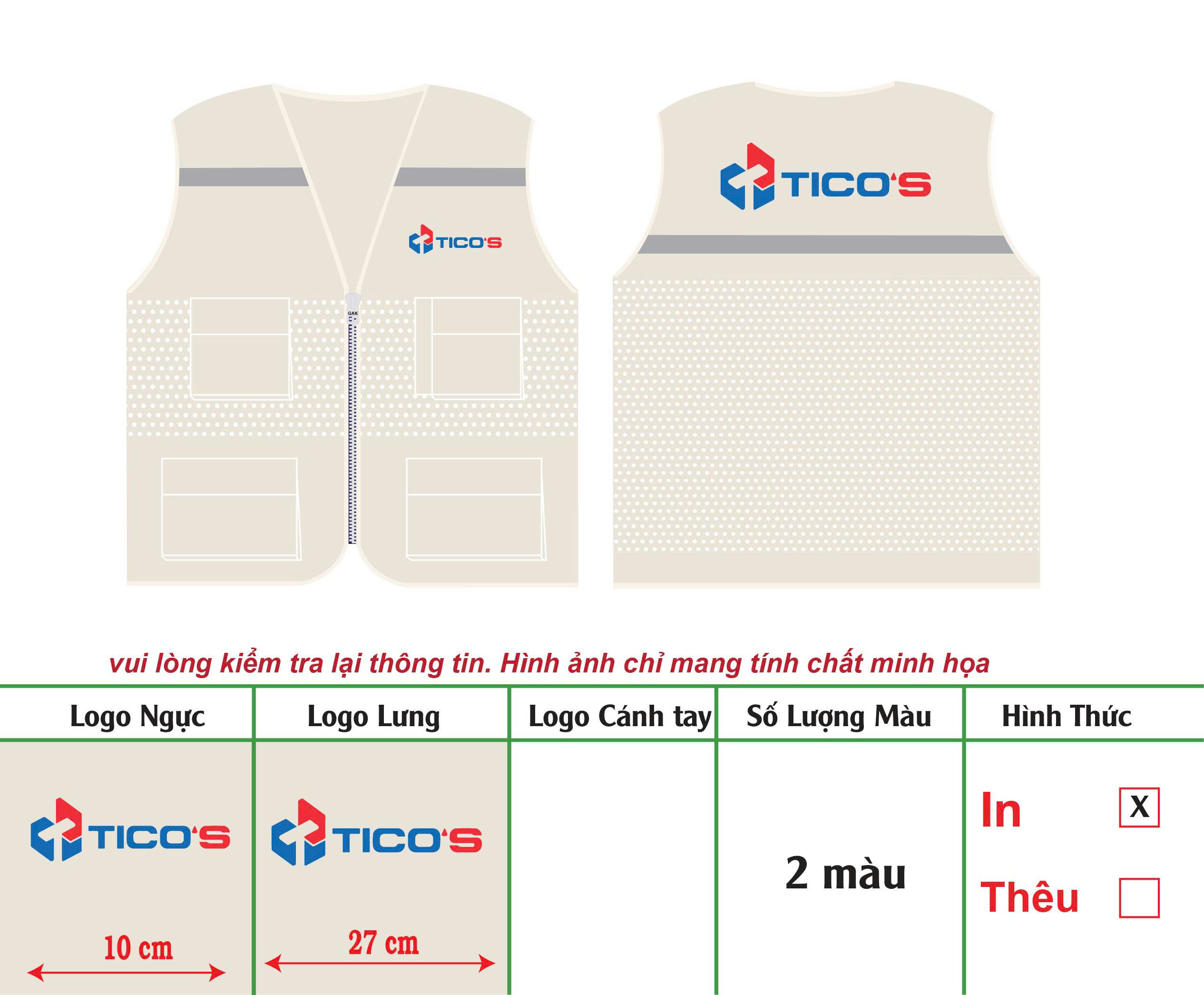 Thiết kế áo phản quang theo yêu cầu tại TPHCM