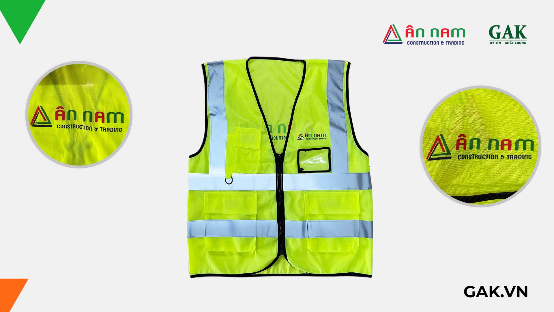 Đồng phục công nhân xây dựng công ty Ân Nam